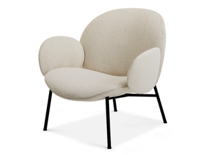 OLA - Fabric easy chair with armrests with removable cover _ Saba Italia